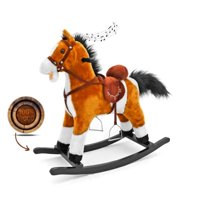 Koń Mustang jasny brąz
