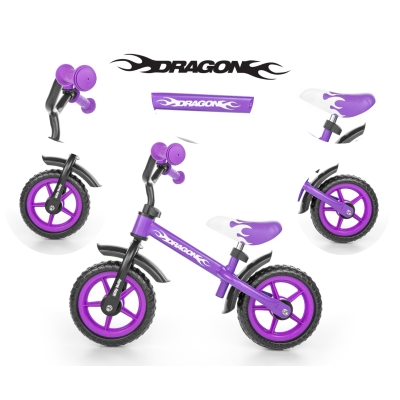 Rowerek Biegowy Dragon violet