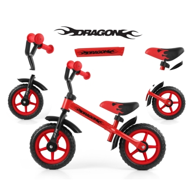 Rowerek Biegowy Dragon Red