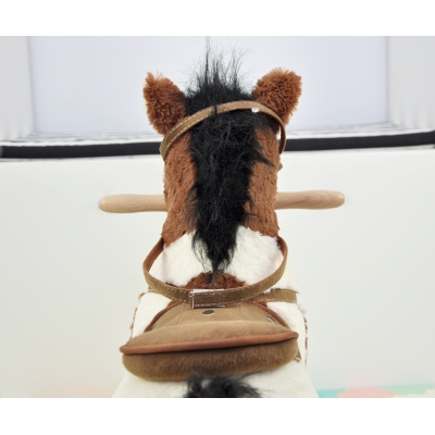 Koń Łatek ciemny brąz