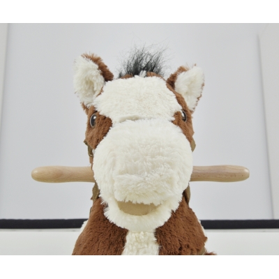 Koń Łatek ciemny brąz