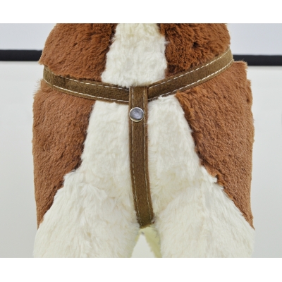 Koń Łatek ciemny brąz