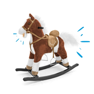 Koń Mustang ciemny brąz