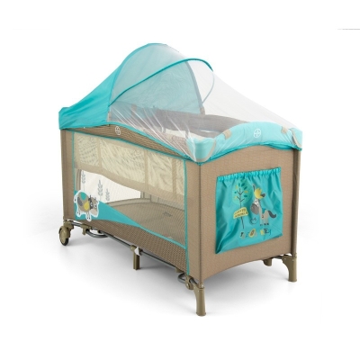 Łóżeczko Mirage Deluxe Khaki Cow